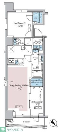 アーバネックス日本橋横山町の物件間取画像